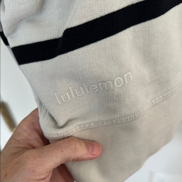 Striped Long Sleeve Top/sweatshirt material - Picture 2 of 2